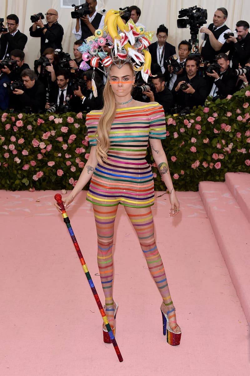 Cara Delevingne Met Gala 2019 Red Carpet Camp Notes on Fashion