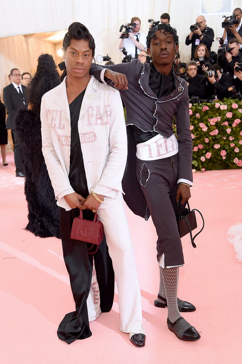 Telfar Clemens Ashton Sanders Met Gala 2019 Red Carpet Camp Notes on Fashion