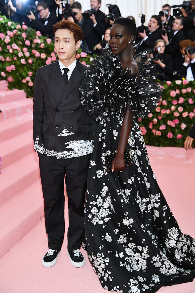 Lay Zhang Adut Akech Met Gala 2019 Red Carpet Camp Notes on Fashion