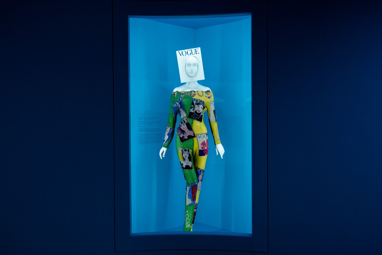 Metropolitan Museum of Art Spring 2019 Camp Notes on Fashion Exhibition Versace Bodysuit