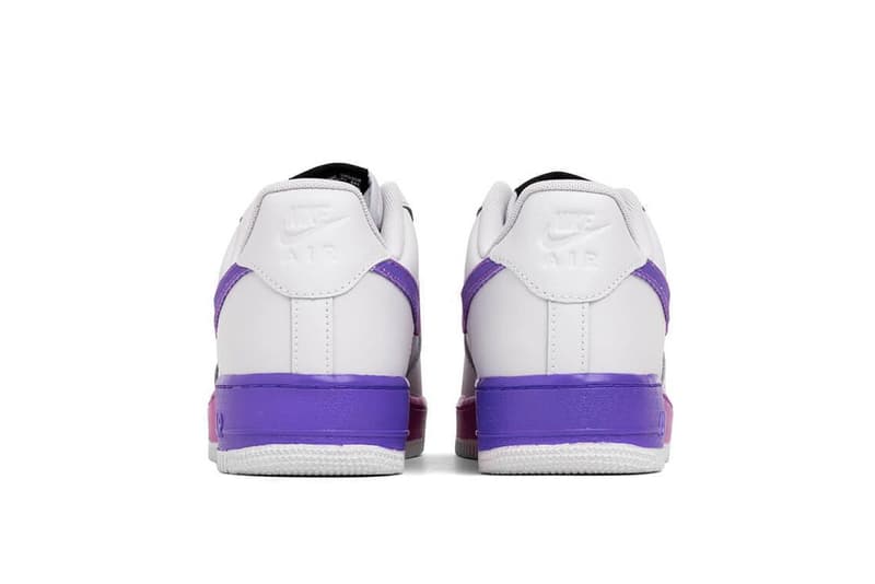 Nike Air Force 1 Gradient Swoosh Release Pink White Purple Black Yellow Air Force 1 Hi