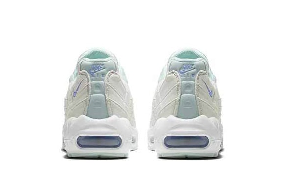 Nike Air Max 95 M2K Tekno Pastel Pack Release Sneaker Shoe Spring Summer Mint Green Ice Blue White Black 