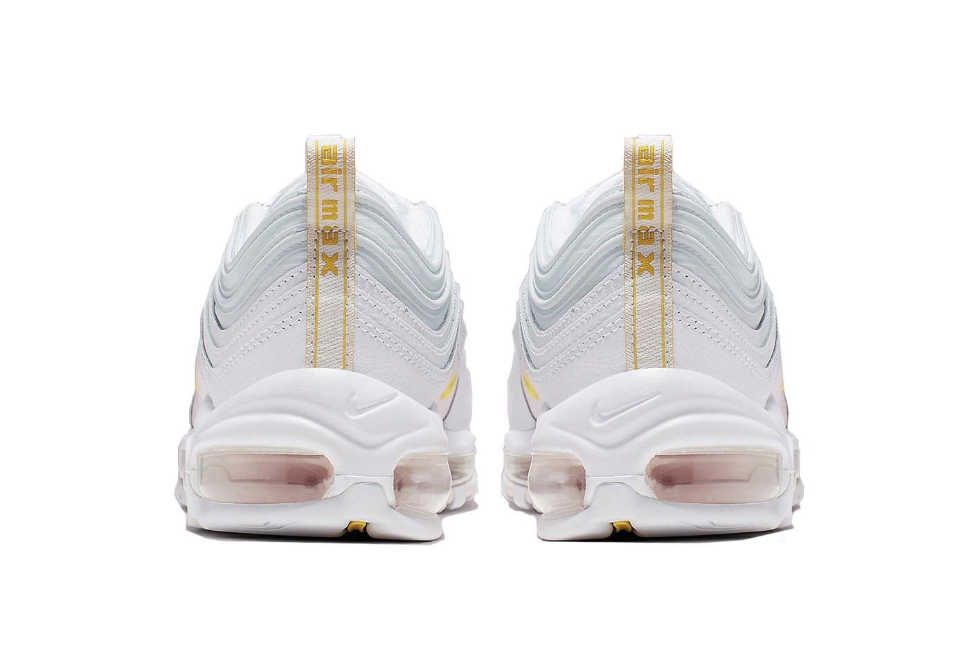 Nike Air Max 97 Pastel Pink White Yellow Summer Release Sneaker Shoe Drop 