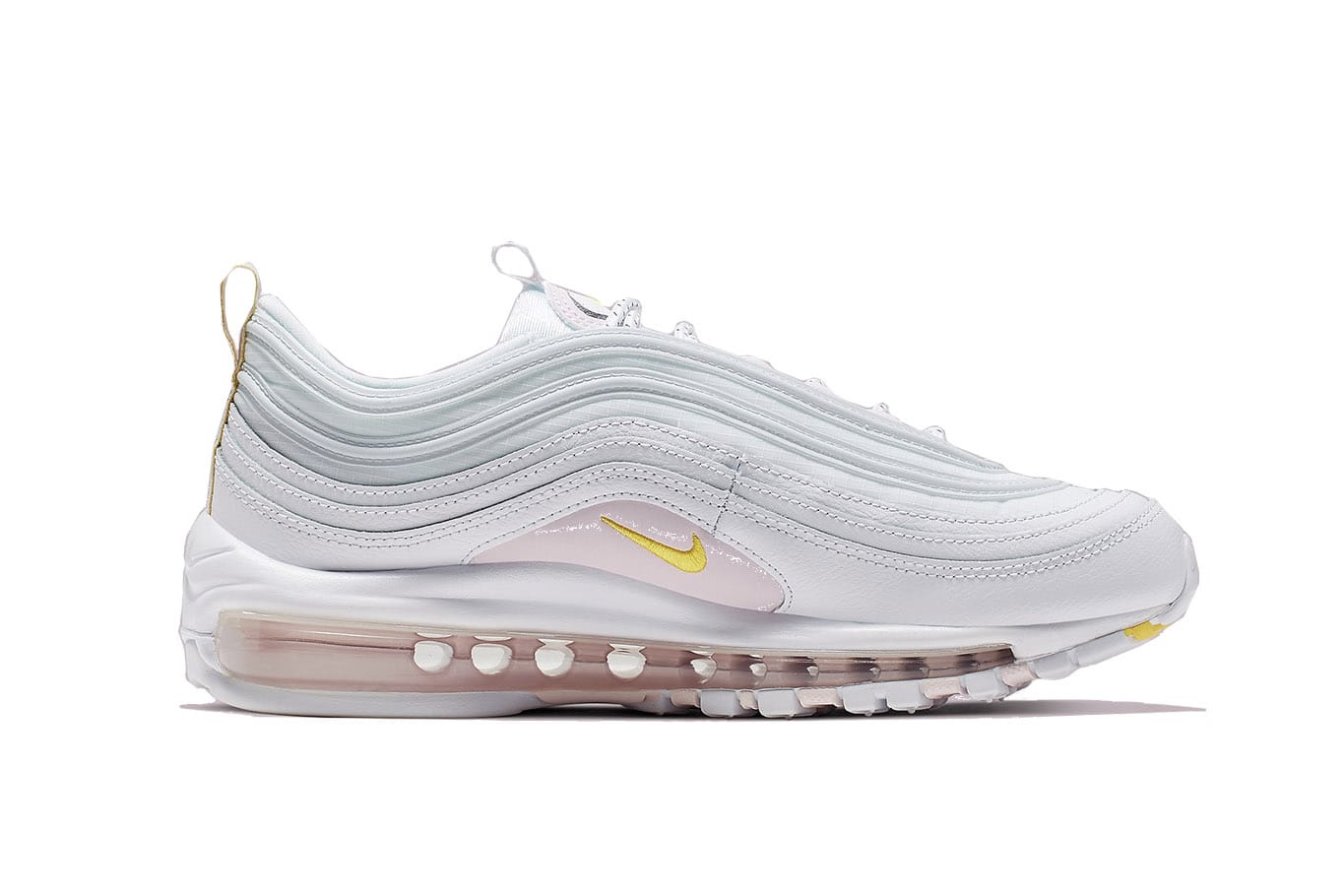 white and yellow air max 97