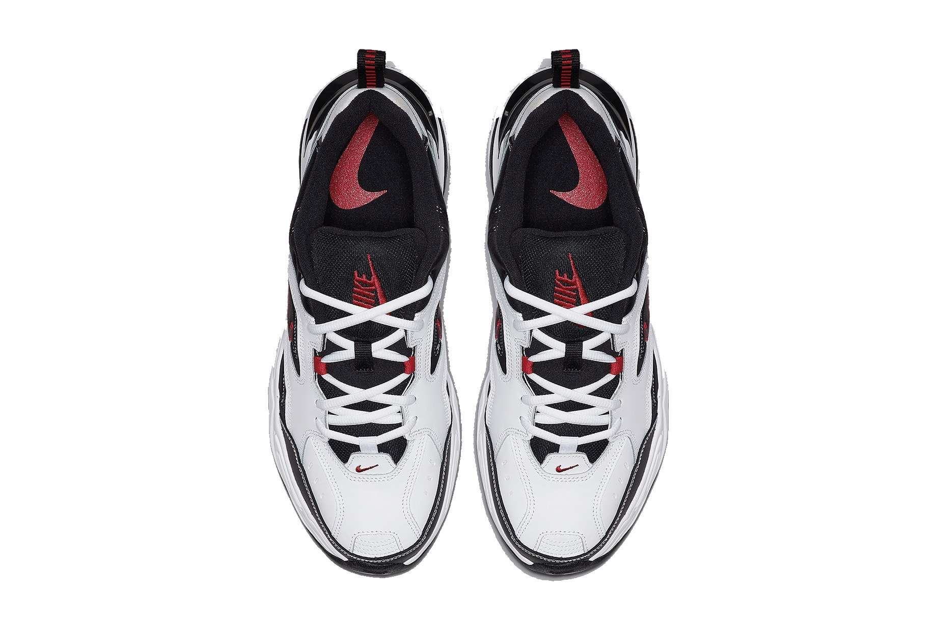 Nike M2K Tekno Monarch Red White Black Sneaker Release Drop Shoe Footwear Trainer Chunky 