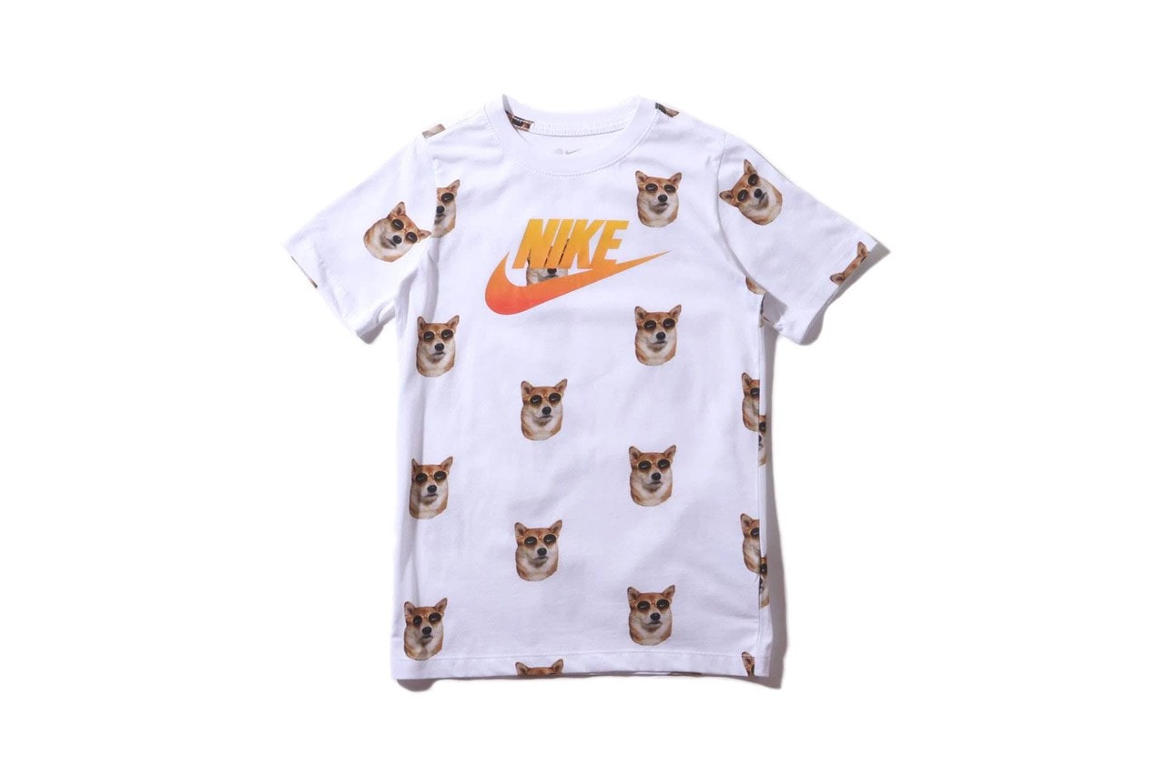 The Menswear Dog x Nike Shiba Inu T Shirt White
