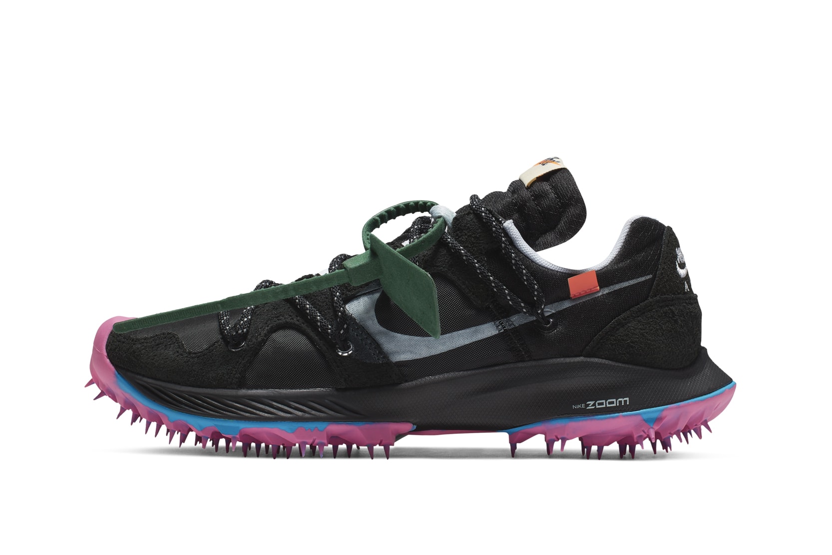 Nike x Off-White Zoom Terra Kiger 5 Release Date Virgil Abloh Sneaker Shoe Drop Athlete in Progress Caster Semenya