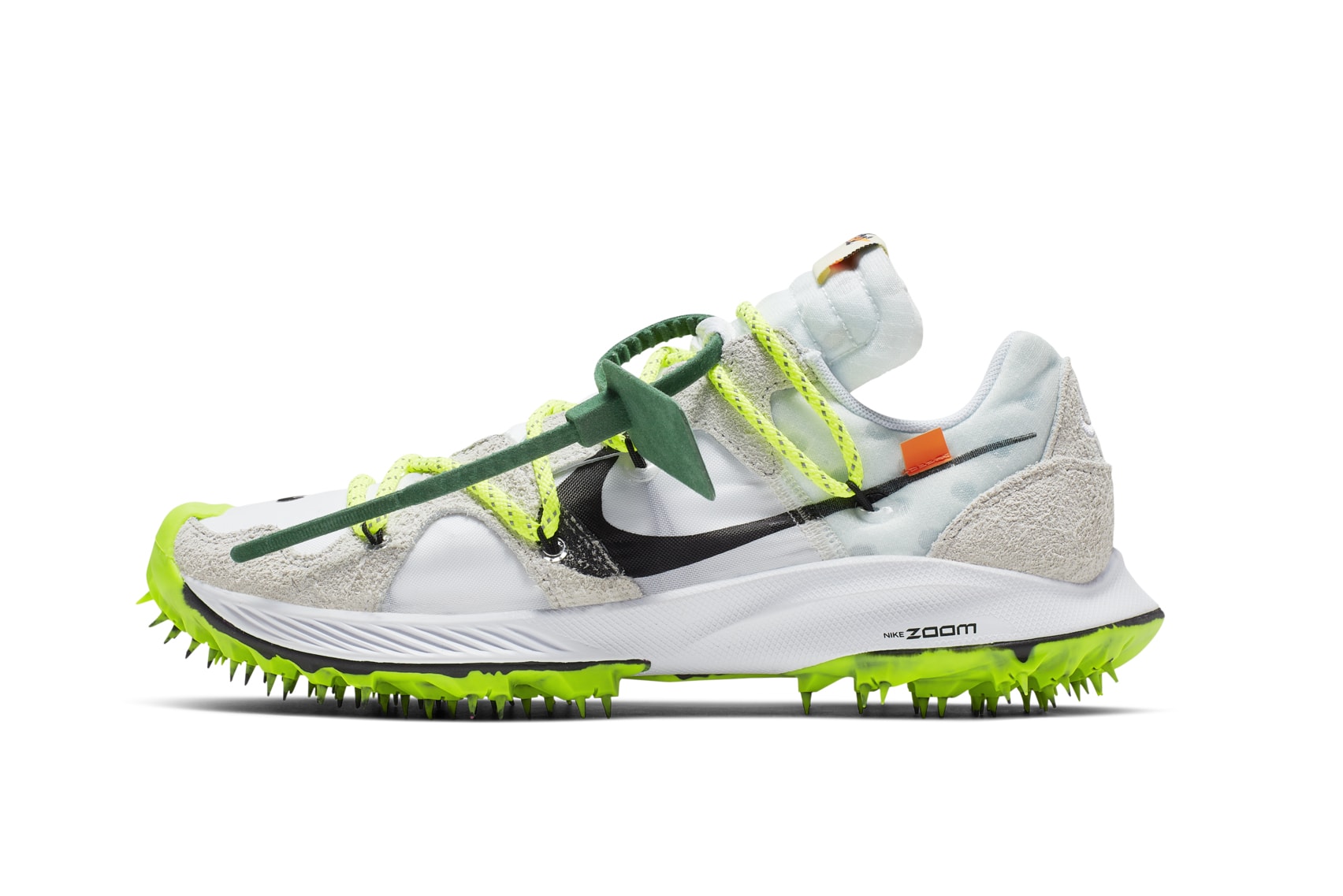 Nike x Off-White Zoom Terra Kiger 5 Release Date Virgil Abloh Sneaker Shoe Drop Athlete in Progress Caster Semenya