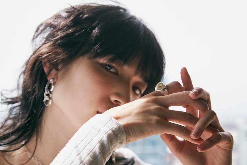 Numbering Spring Summer 2019 Lookbook Earring Ring Gold