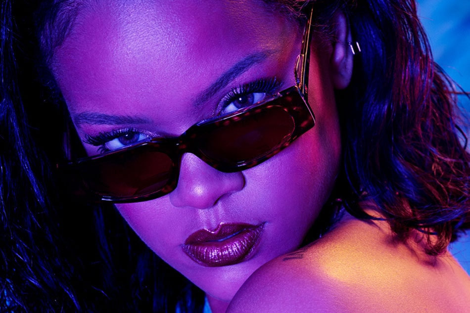 Rihanna in Savage X Fenty's Strapless Bra