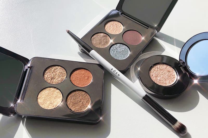 RÓEN Beauty Eyeshadow Palettes Makeup Cosmetics Disco 75 Warm 52 Cool Everything Brush Vegan Cruelty Free Artist Celebrity Nikki DeRoest