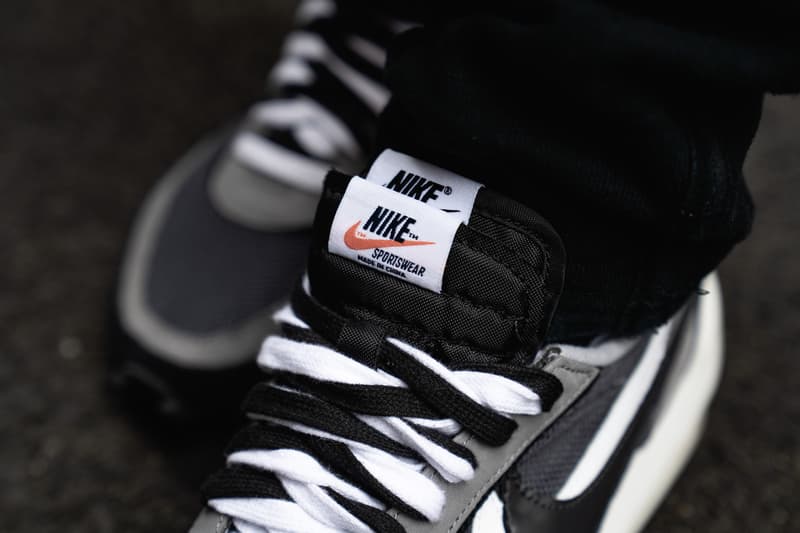 sacai x Nike LDWaffle Daybreak Collaboration Green Yellow Orange