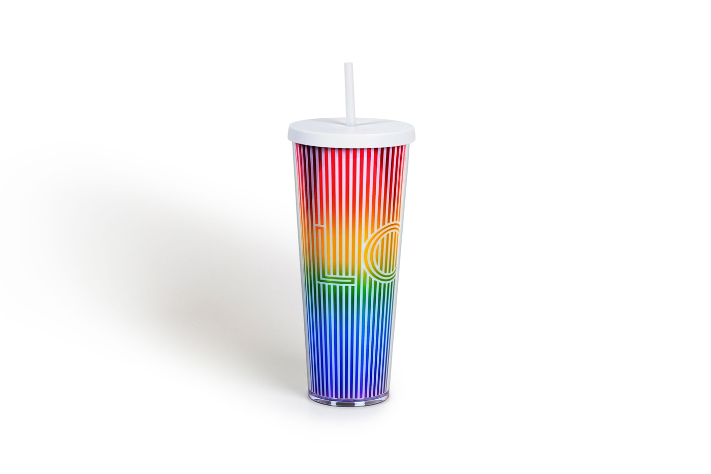 Starbucks LOVE Pride Month Tumbler Cup Rainbow Red Yellow Green Blue