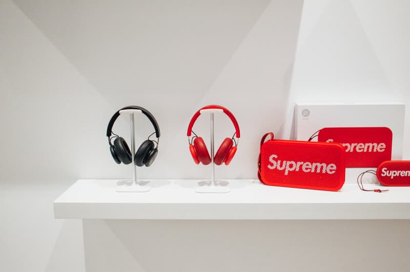 supreme accessories sothebys hong kong auction punching bag pinball machine fender guitar cash gun