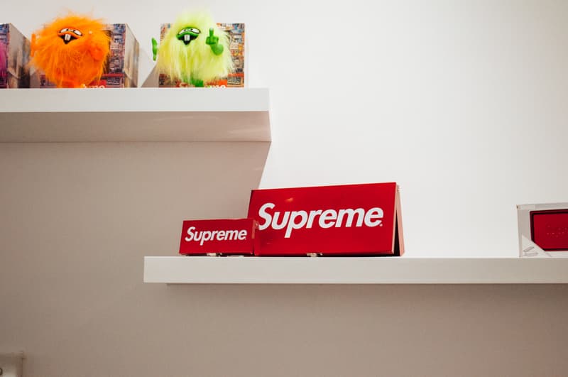 supreme accessories sothebys hong kong auction punching bag pinball machine fender guitar cash gun