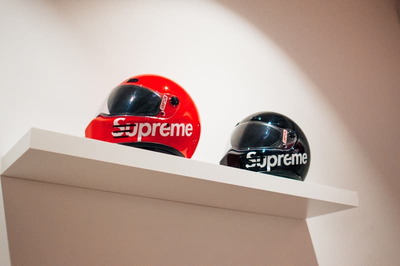 supreme accessories sothebys hong kong auction punching bag pinball machine fender guitar cash gun