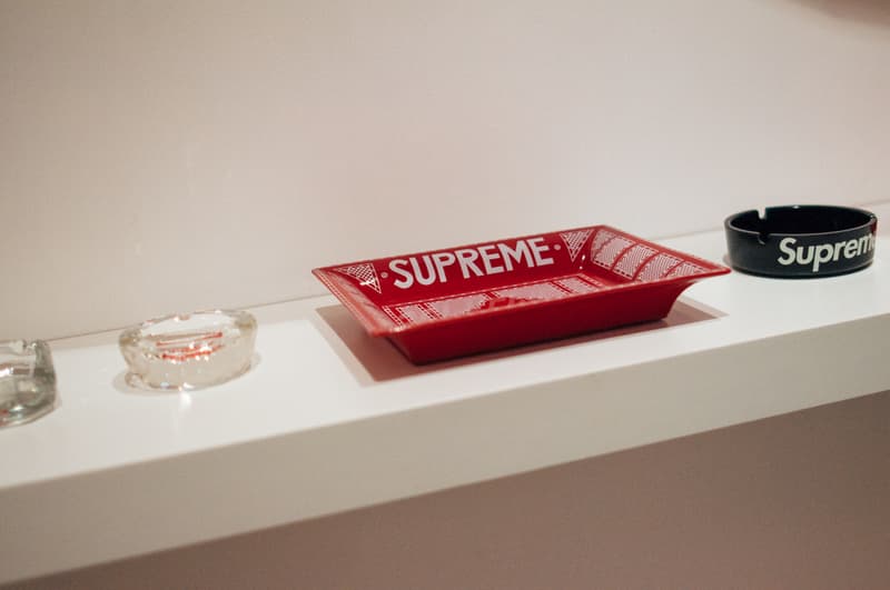 supreme accessories sothebys hong kong auction punching bag pinball machine fender guitar cash gun