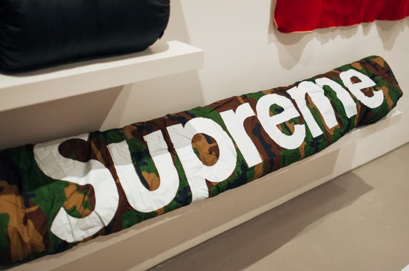 supreme accessories sothebys hong kong auction punching bag pinball machine fender guitar cash gun