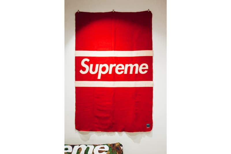 supreme accessories sothebys hong kong auction punching bag pinball machine fender guitar cash gun