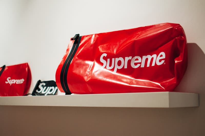 supreme accessories sothebys hong kong auction punching bag pinball machine fender guitar cash gun