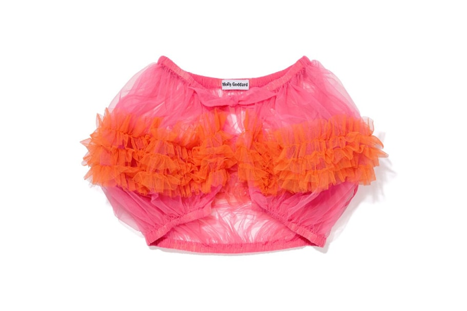 The Met Museum Camp Collection Molly Goddard Top Pink Orange