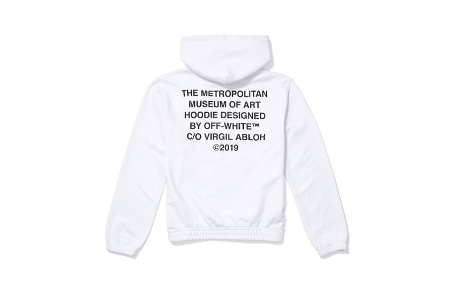 The Met Museum Camp Collection Off White Hoodie