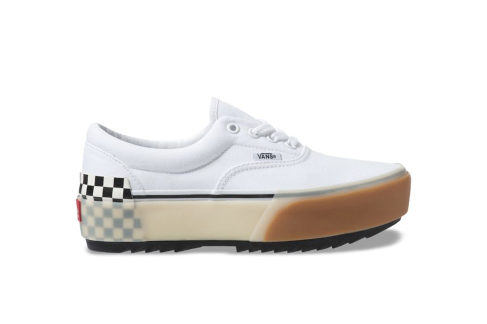 Vans Sk8-Hi Era Stacked Platform Sneaker Release Chunky Shoe Silhouette Confetti Colorful Black White