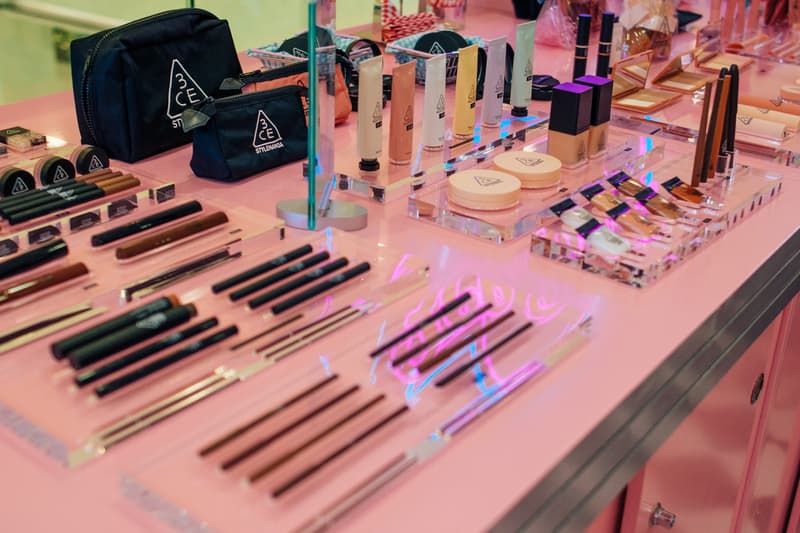 3CE Diner Pop Up Hong Kong Beauty Makeup Samples