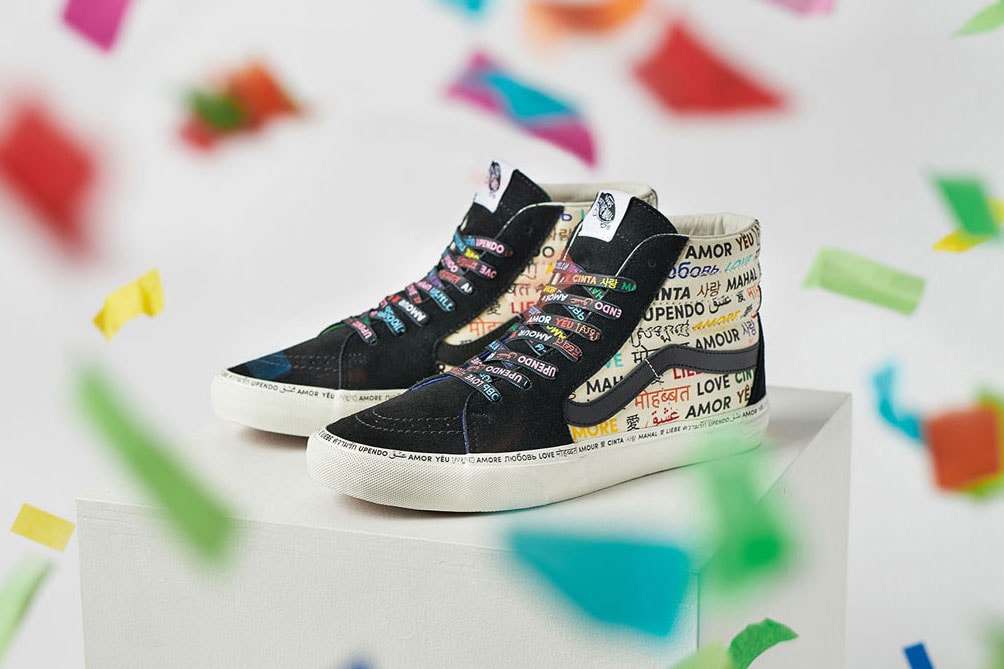 Vans Pride Love Pack Includes Sk8-Hi and Slip-On | HYPEBAE