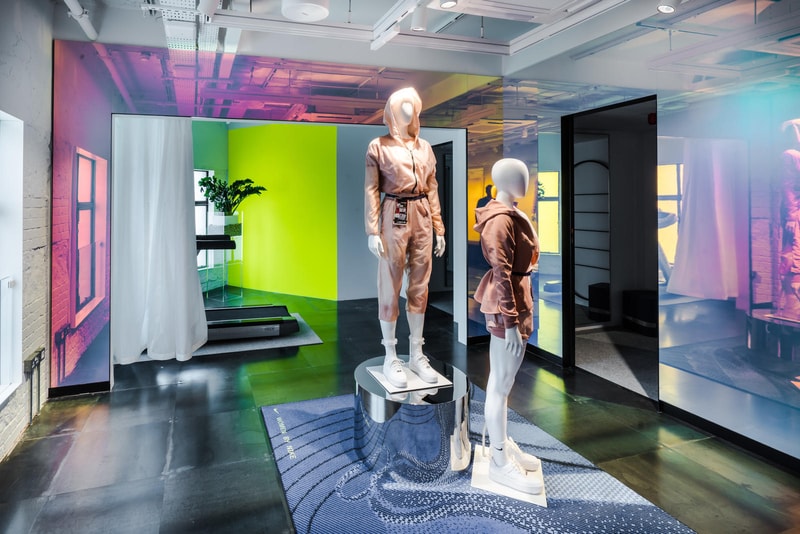 NikeTown London Opens New Inclusive Women's Space Sportswear Fashion Size Inclusive Mannequin Disabled Athlete Running Blade