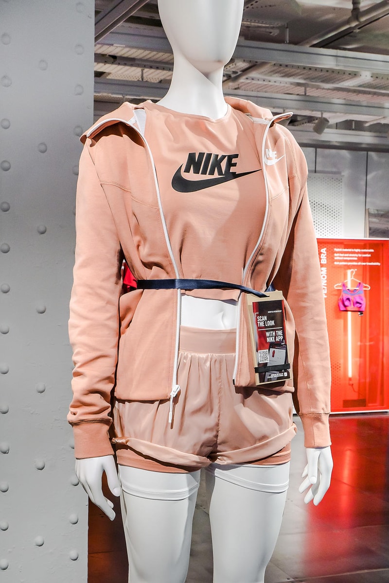 NikeTown London Opens New Inclusive Women's Space Sportswear Fashion Size Inclusive Mannequin Disabled Athlete Running Blade