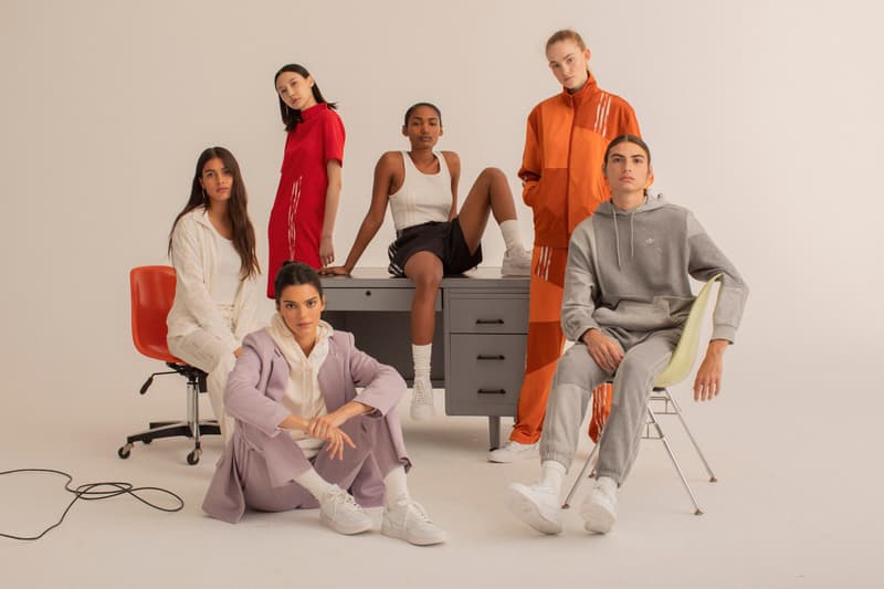 Kendall Jenner adidas Originals Danielle Cathari Collection Release Fall Winter 2019 Range Sporty Tracksuit Three Stripes