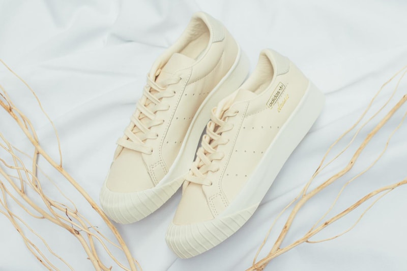 adidas Originals Everyn Cream Off White Minimal Trainers Sneakers