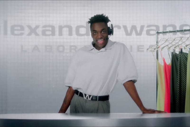 Watch Rickey Thompson in Alexander Wang's "Wash & Go" Infomercial Campaign