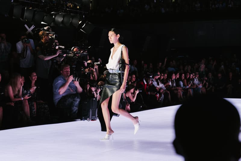 Alexander Wang Spring Summer 2020 Runway Show Rockefeller Center New York American Flag America Designer Model