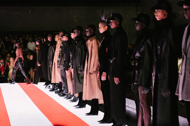 Alexander Wang Spring Summer 2020 Runway Show Rockefeller Center New York American Flag America Designer Finale Models