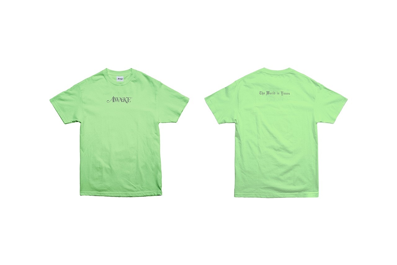 Awake NY T Shirt Green