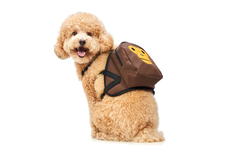 Baby Milo Launches New Pet Collection for SS19 BAPE Print Dog Range Bowl Ice Pack Toys Clothes Coat Hat Accessories