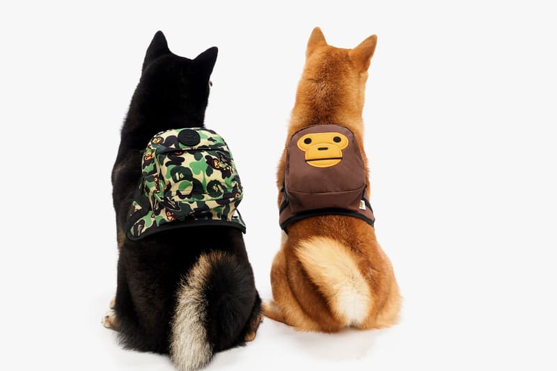 Baby Milo Launches New Pet Collection for SS19 BAPE Print Dog Range Bowl Ice Pack Toys Clothes Coat Hat Accessories