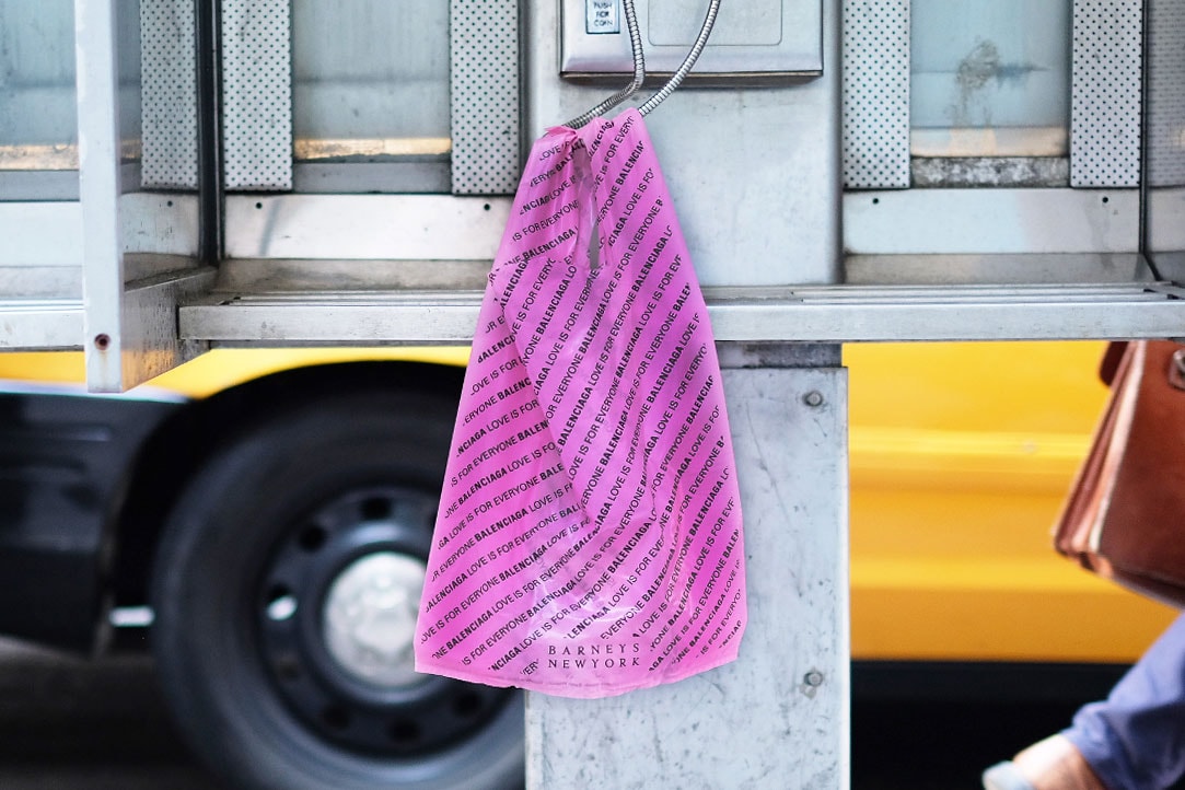 Balenciaga Barneys New York Pink Deli Bag