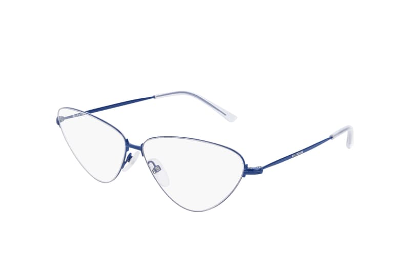 Balenciaga Summer 2019 Eyewear Collection Range Sunglasses Shades Frames Retro Futuristic Designer Logo Mirror Lenses