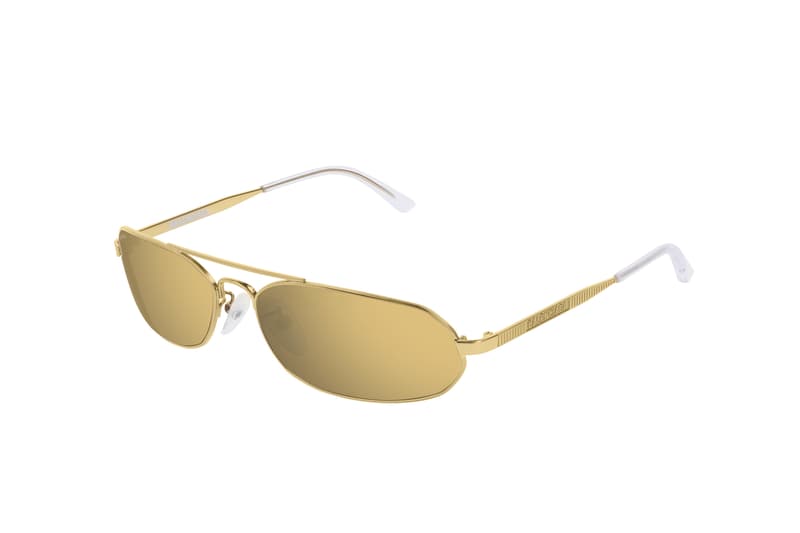 Balenciaga Summer 2019 Eyewear Collection Range Sunglasses Shades Frames Retro Futuristic Designer Logo Mirror Lenses