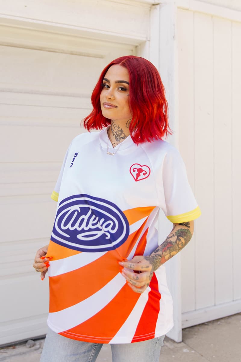 Billie Eilish Bleacher Report Women's World Cup Jersey Capsule Collection Green White