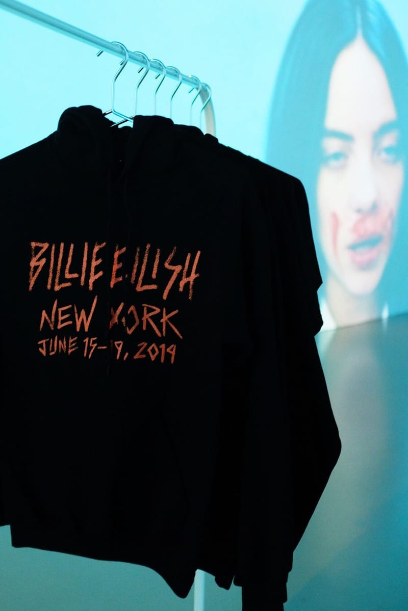 billie eilish store hoodie