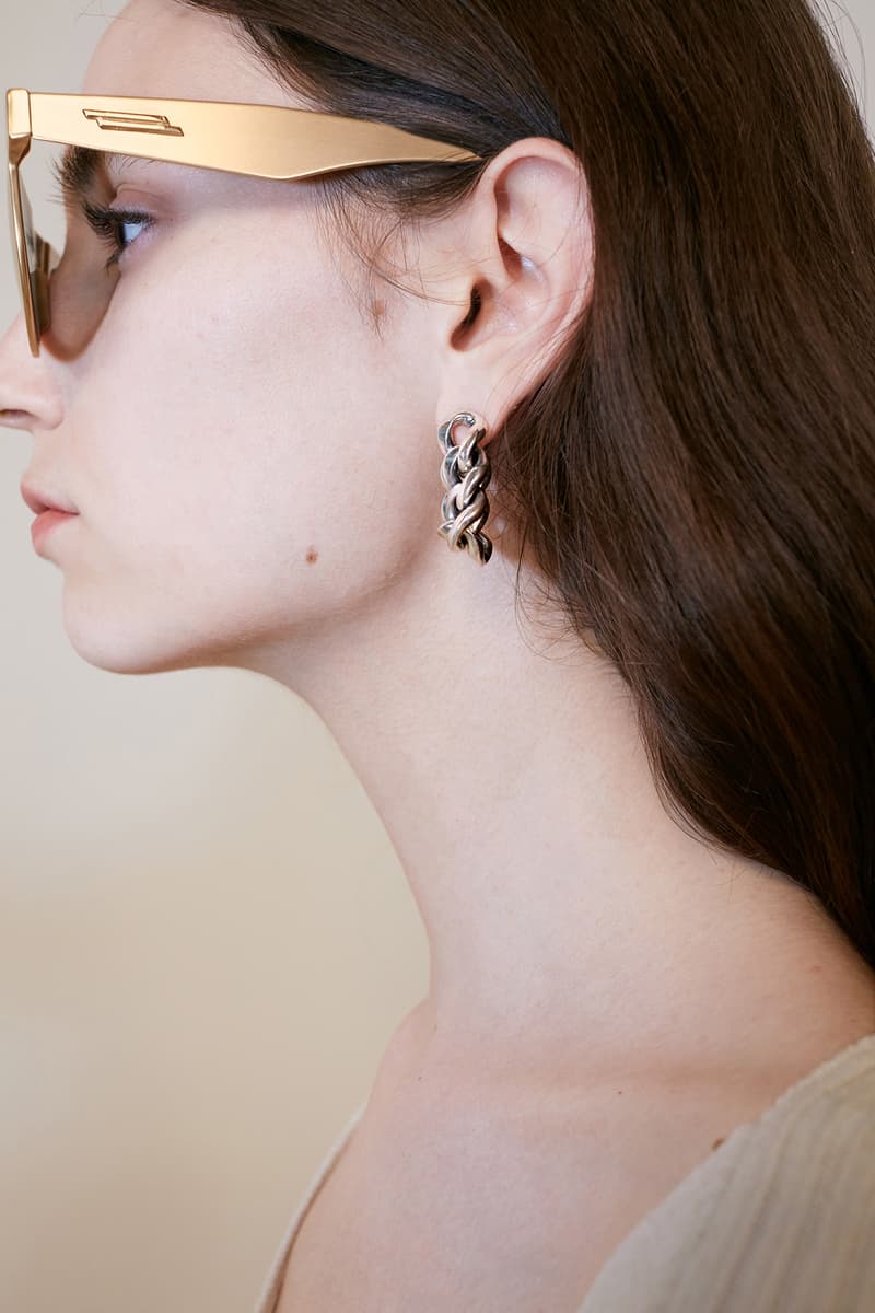 bottega veneta pre spring 2020 lookbook daniel lee earring sunglasses
