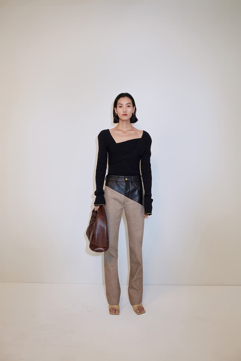 bottega veneta pre spring 2020 lookbook daniel lee leather bag footwear