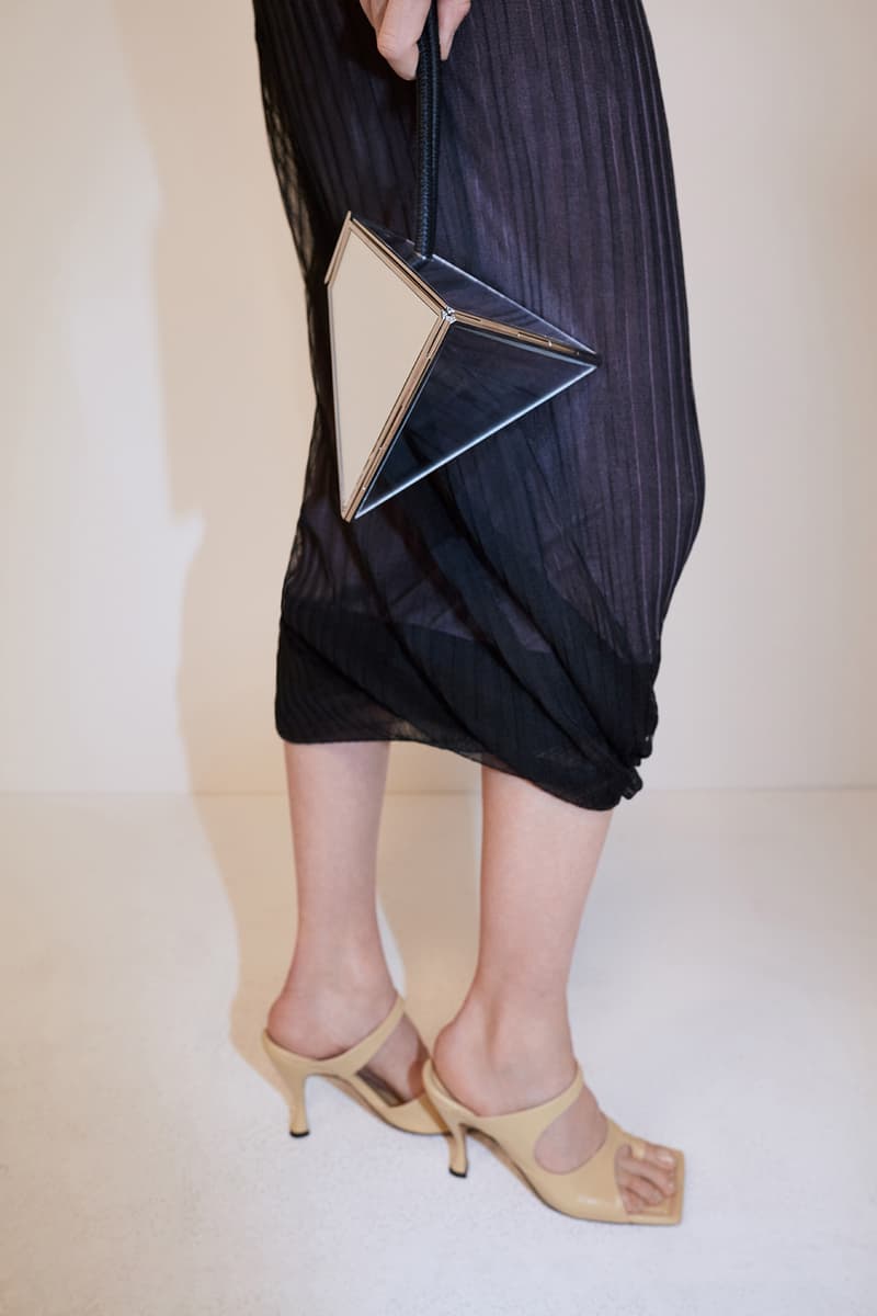 bottega veneta pre spring 2020 lookbook daniel lee leather bag footwear