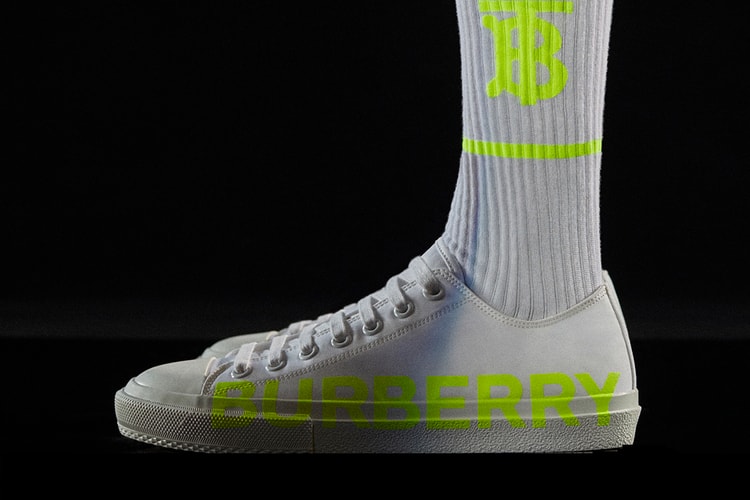 Burberry's Latest B Series Drop Features Logo-Print Sneakers and Neon Socks