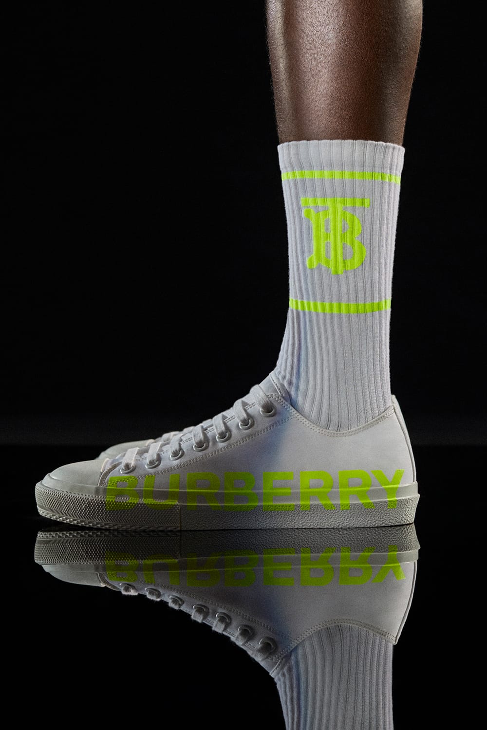 neon sock sneakers