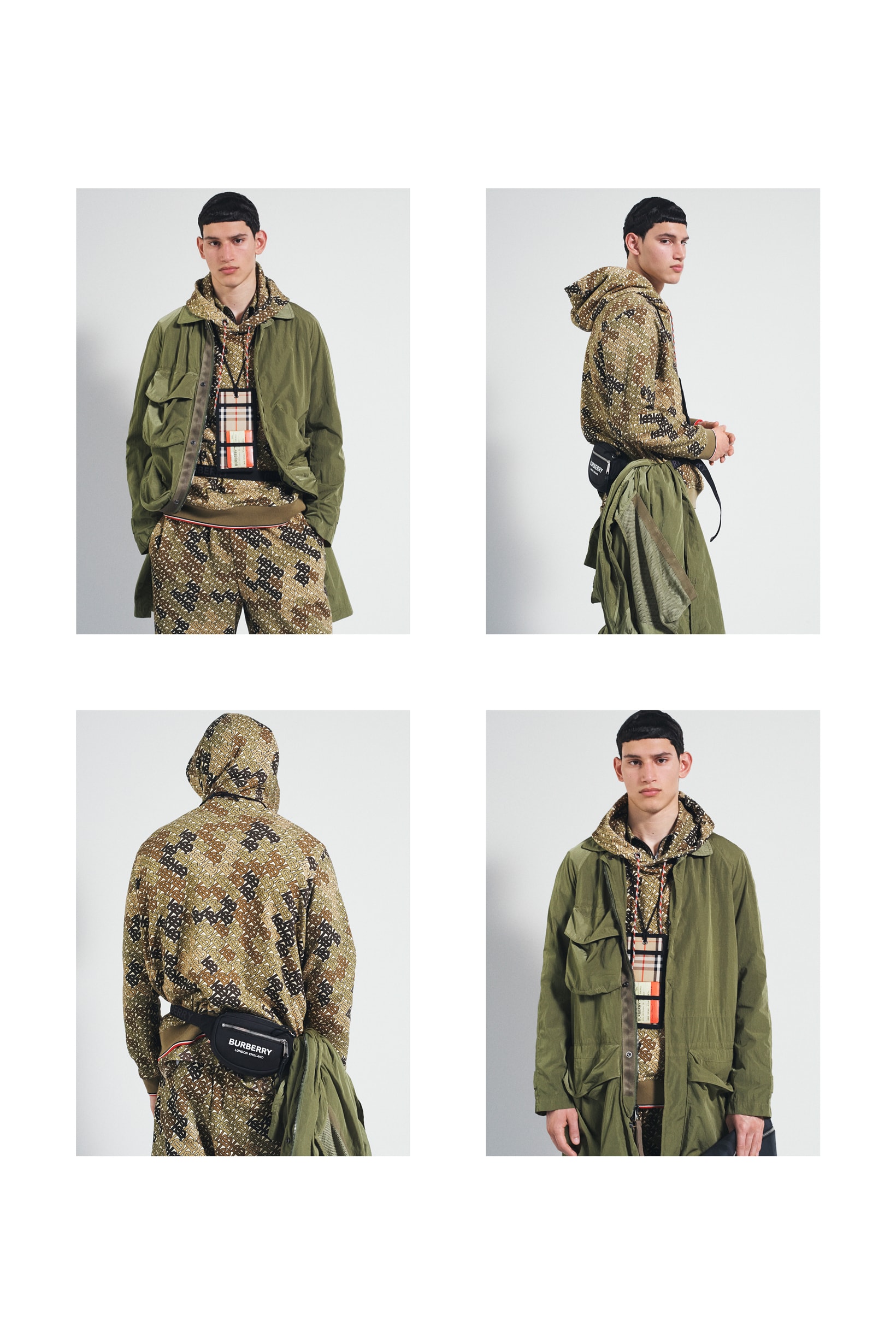 Burberry Fall Winter 2019 Pre Collection Campaign Jacket Green